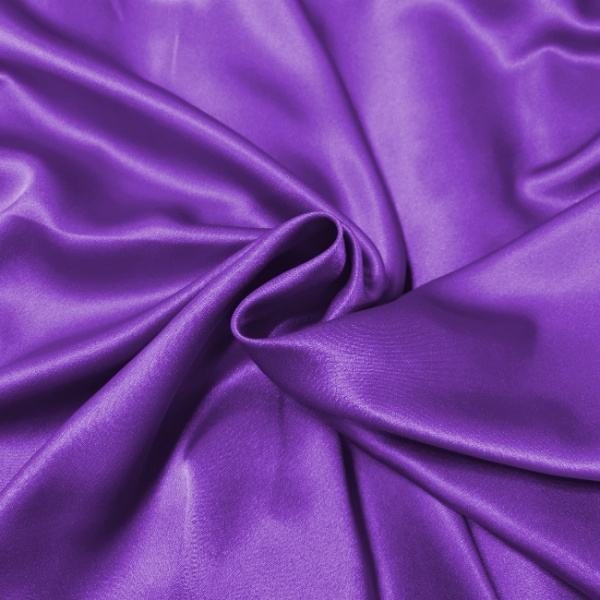 Crepe Backed Satin Purple